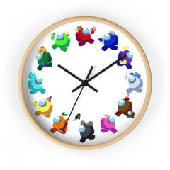 Crewmate Tasks Parade Wall Clock