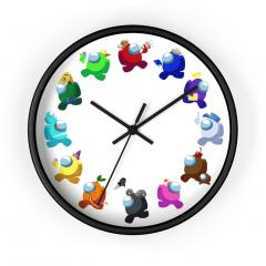 Crewmate Tasks Parade Wall Clock