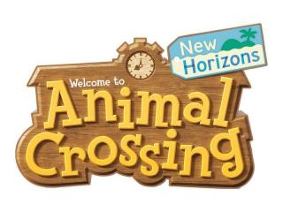 Animal Crossing New Horizons Logo Light