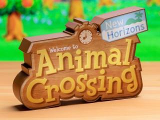 Animal Crossing New Horizons Logo Light