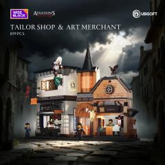 Tailor Shop & Art Merchant Building Set