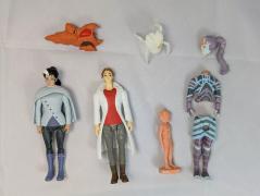 Trace, Indra & Nano Figure Prototypes