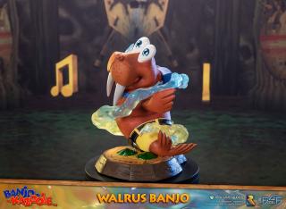 Walrus Banjo 8.3" Statue
