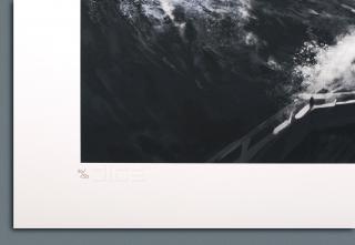 Aircraft Carrier in Naval Battle (Art Print)