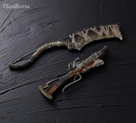 Hunter's Arsenal: Saw Cleaver & Blunderbuss 1/6 Scale Weapon