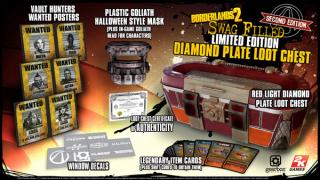 Diamond Plate Loot Chest Replica & Goliath Mask (exclusive)