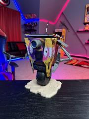 Claptrap Popcorn Bucket (vandalized / exclusive)