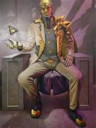 Portrait of Timekeeper Art Print