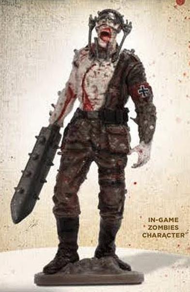 Call of Duty WWII Zombies Mode Figurine Figure GameStop Pre-Order Promo 4 in