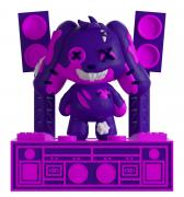 Dark Aether Mr. Peeks 4.6" Vinyl (exclusive)