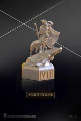Passage of Time Clock, Scout Statue, Pins, Coin & Artwork