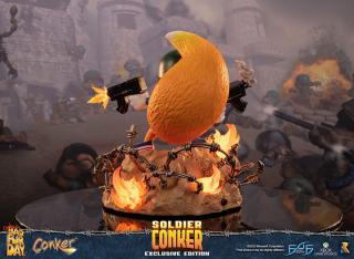Conker Soldier Statue (exclusive)