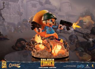 Conker Soldier Statue (exclusive)