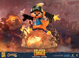 Conker Soldier Statue (exclusive)