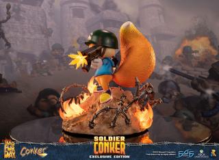 Conker Soldier Statue (exclusive)
