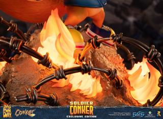 Conker Soldier Statue (exclusive)
