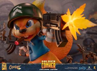 Conker Soldier Statue (exclusive)