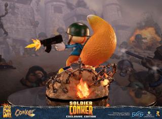 Conker Soldier Statue (exclusive)