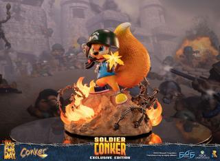 Conker Soldier Statue (exclusive)