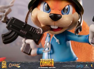 Conker Soldier Statue