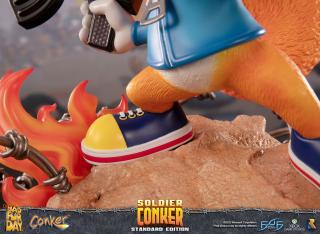 Conker Soldier Statue
