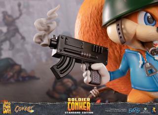 Conker Soldier Statue