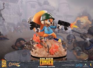 Conker Soldier Statue