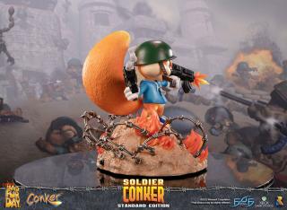 Conker Soldier Statue