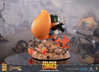 Conker Soldier Statue