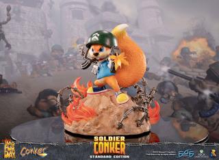 Conker Soldier Statue