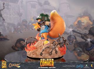 Conker Soldier Statue