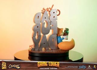 Conker's Bad Fur Day Game Cover 17.6" Statue (exclusive)