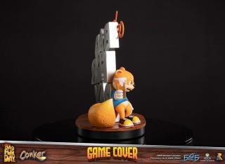 Conker's Bad Fur Day Game Cover 17.6" Statue