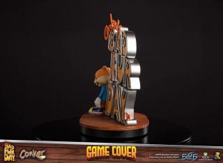 Conker's Bad Fur Day Game Cover 17.6" Statue