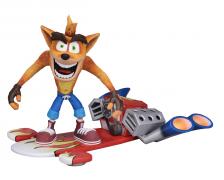 Crash Bandicoot 5.5" Figure w/ Hoverboard