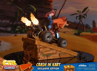 Crash in Kart Statue (exclusive)