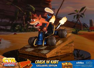 Crash in Kart Statue (exclusive)