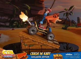 Crash in Kart Statue (exclusive)