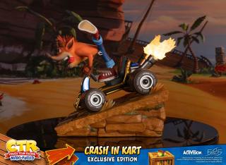 Crash in Kart Statue (exclusive)