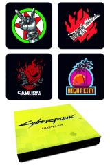 Cyberpunk Coaster Set #1