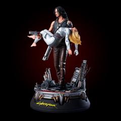 Johnny & Alt 14.6" Statue