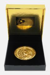 NUSA 24k Gold-Plated Challenge Coin