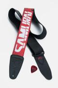 Samurai Guitar Strap & Pick Set