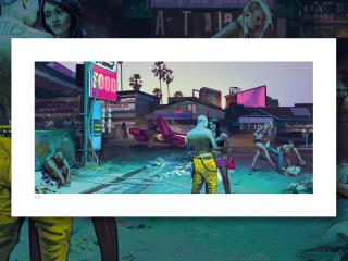 Street Life (Art Print)