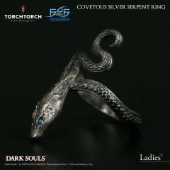Covetous Silver Serpent Ring