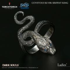 Covetous Silver Serpent Ring