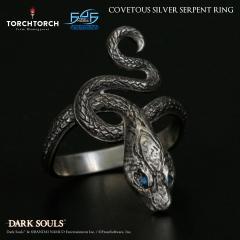 Covetous Silver Serpent Ring