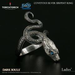 Covetous Silver Serpent Ring