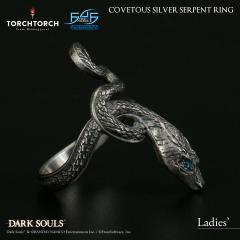 Covetous Silver Serpent Ring