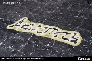 White Phantom Summon Sign Floor Mat